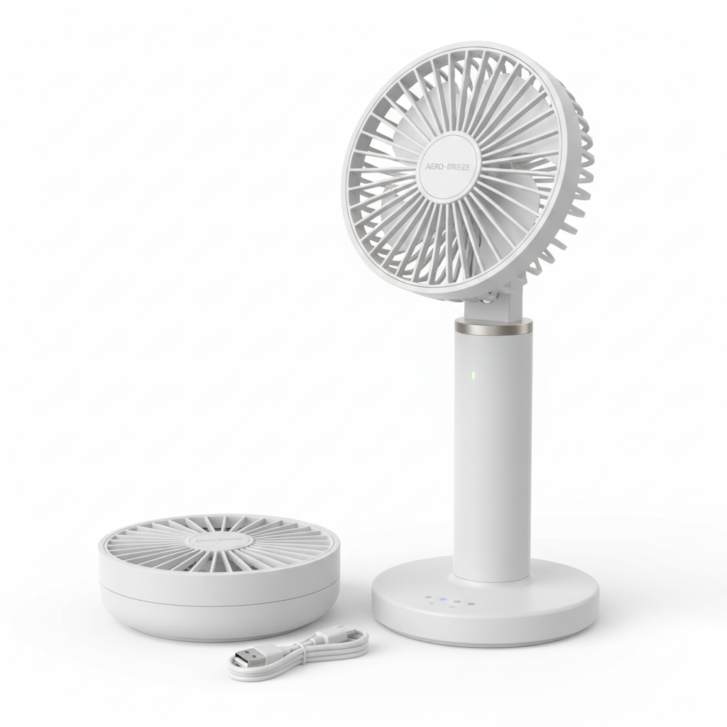 Portable Folding Table Fan