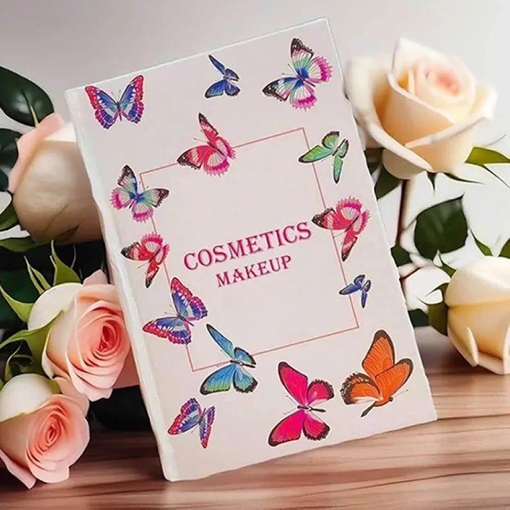 All In One Professional Makeup Palette Book – Complete 4 In 1 Beauty Kit