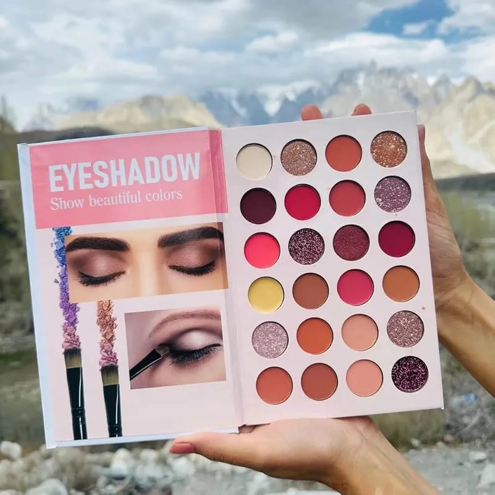 All In One Professional Makeup Palette Book – Complete 4 In 1 Beauty Kit