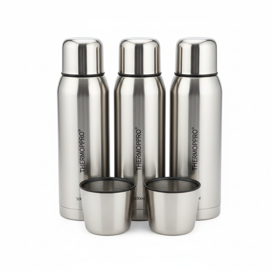 Vacuum Insulated Thermos Set - Product Shot